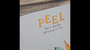 Peel The Story of How Peel slipped out of Bananas Shadow to find his place in the World Hardcover Quality Childrens Book Gift Wrap Watercolour Illustrations