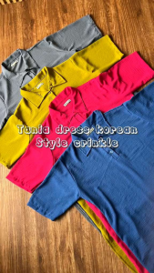 Tania Dress Korean Style Crinkle