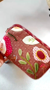 กระเป๋าใส่โทรศัพท์ ใส่แบงค์ 2ซิป