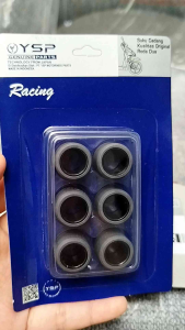 Roller Set RACING KVB Vario/Scoopy/Beat Original FCC YSP Genuine Parts 7g 8g 9g 10g 11g 12g