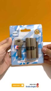SILINDER KUNCI PINTU 60MM IZUMO 4 ANAK KUNCI / CYLINDER KUNCI COMPUTER KEYS