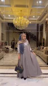 JILBAB JOURNEY GRADA NAVY/VIOLET