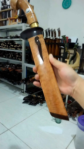 PISAU DAPUR SEMBELIH GOLSEM MULTIFUNGSI KAYU CURLY