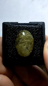 Agate rutilated quartz kecubung rambut natural