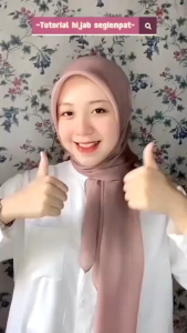 Hijab Segiempat Paris Premium Terbaru
