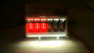 lampu bak samping terbaru 2 warna kedip bervariasi 12-24V