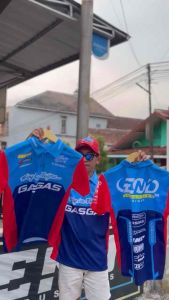 Jersey otomotif racing gas gas premium terbaru