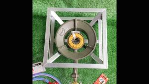 เซ็ตสุดคุ้ม ชุดเตาแม่ค้าKB5 ยี่ห้อGmax+ขาตั้งสูง 23 ซม. (ครบชุดพร้อมใช้งาน) แถมฟรีที่จุดเเก๊ส หัวเตาแม่ค้า เตาฟู่ เตาเร่ง ขาเตา