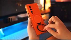 Case Samsung Galaxy Z Fold 6 5G 2024 Hardcase Matte Magsafe With Stand Ring Holder Cover Case Fold 6