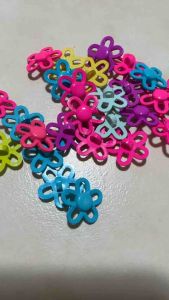 15 Pcs Cute Flower shank Buttons Size 18 mm or 25 mm Mix Colors