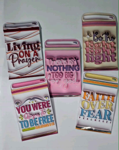 Crafty Knack | 3D (effect only) Bible Verse Ang Pao Ampao Money Envelope 5pcs per pack