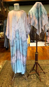 Set Fabia 2in1 Kaftan + Jilbab by Dian Pelangi: Model Arab Batwing Terbaru