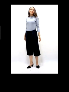 Celana Kulot Pendek 7/8 Ukuran STANDAR / Celana Wanita Pendek / Kulot Crepe Pendek