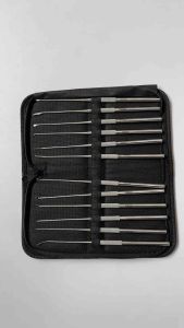 Premium Tympanoplasty Set with Case - Consisting of 12 Instruments German Stainless