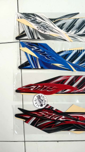 STIKER STRIPING LIS LES POLET PLAT BODY MOTOR YAMAHA MIO SOUL 2011 2012 KARBU