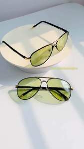 Kính chuyên đi đêm tròng vàng chanh giảm chói ánh sáng đèn xe Porsche P8593