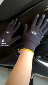 Sarung Tangan Comet/Sarung Tangan Karet Pu Mekanik Industri Security Kerja Kebun Bengkel