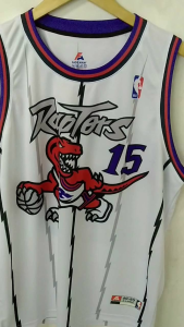 JERSEY BASKET NBA VINCE CARTER 15 TORONOTO RAPTORS