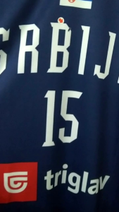 FADE AWAY JERSEY BASKET SRBIJA JOKIC #15