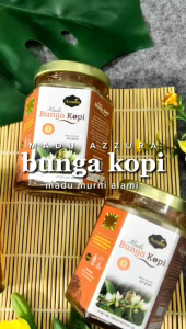 MADU BUNGA KOPI 350 GRAM MADU MURNI ALAMI ORIGINAL.