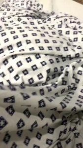 vải thun rayon trắng co dãn 4 chiều dày vừa mềm rũ giá 1m_( khổ 1m6)