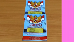 Buku UUD45 / Buku UUD 1945 dan Susunan Kabinet Merah Putih