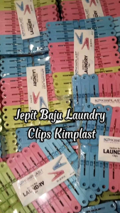JEPIT BAJU LAUNDRY CLIPS KIMPLAST