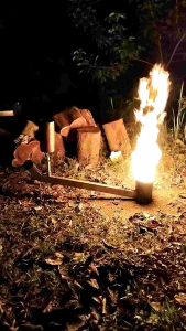 เตา จุดน้ำมัน ใช้เผาถ่าน แทนฟืน เครื่องเก่า เผา ถ่าน ซอฟู เซู หน้า ใช้น้ำมัน เครื่องเก่า เป็น เชื้อ เพลิง