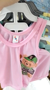 ชุดเสื้อกล้ามเด็กแรกเกิด เชต 2 ชุด เหมาะกับใส่หน้าร้อน ผ้านิ่มใส่สบาย