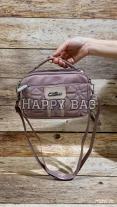 Tas Wanita Chibao Kanvas Bordir 2in1 Bisa Selempang Dan Tenteng CB756-C 4Sleting