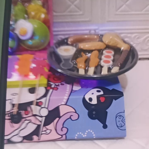 Mainan Anak Masak Masakan Kompor Led Bisa Nyala Karakter Kuromi Bisa D Cas Dan Cocok Buat Kado/Hadiah