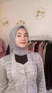 (Hanya kebaya) baju kebaya brukat lonceng bali wisuda modern murah