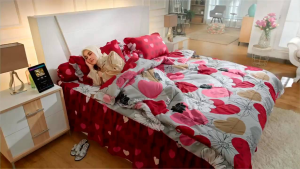 ihs sprei seprai bonita king size 180×200 motif 3D trendy anti luntur