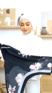 Sarung (DIGITAL PRINT) kain moscrep korea Hijab square