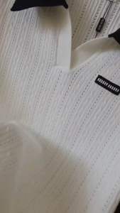 🚨โค้ดลดเหลือ 383.- Cottoncandy 🎹New Miumu korea tops เสื้องานสั่งทอพิเศษ งานสวยเนี๊ยบ ทรงดีใส่สบายมากๆค่า