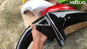 Spakbor Depan Ninja R & Slebor NINJA RR MERK THENSI