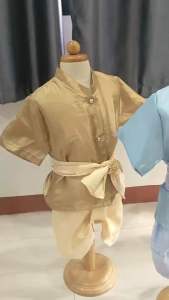 ชุดเด็กชายรุ่นสี pastel แบบหวานๆ - Kinchobabyshop #ชุดราชปะแตนเด็ก #ชุดไทย #ชุดแฟนซี #ชุดลอยกระทง