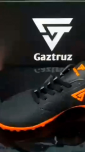 TERBARU!!SEPATU FUTSAL ORIGNAL GAZTRUZ/ Sepatu futsal gaztruz rebond hitam orens terbaru