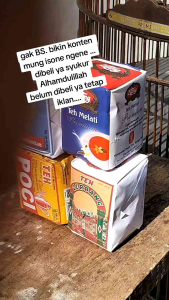 Teh Solo kombinasi Original Mandiri racikan teh tubruk melati
