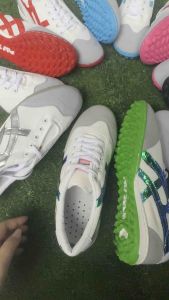 Giày đá bóng ba ta ĐẾ CAO SU gap đế đá sân cỏ nhân tạo đã khâu full đế