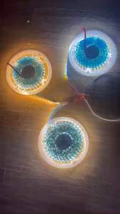 Cuộn Dây led 5m 12v 120 Led/mLed dán siêu sáng giá rẻ loại tốt trang trí tủ bếp kệ trưng bày