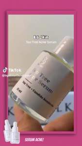 BG SKIN TEA TREE SERUM: Perawatan Kulit Sehat & Berminyak