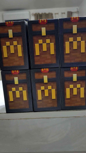 SEALED MINECRAFT SET McDonalds April 2025 Collectible toys Limited edition rare toys