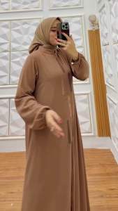 Gamis Busui Super Jumbo Ld 130-140 Gamis Super Jumbo /Gamis pesta /Gamis seragaman Dress Lebaran