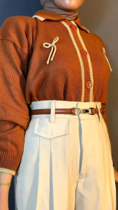 ORO PANTS SEMI WOL PREMIUM QC TOP - Celana Kulot Wanita Terbaru 2024 | Celana Kerja Wanita Kulot highwaist Bahan Semi Woll