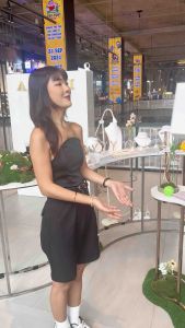 CEMI Penne Huggies ต่างหูเงินแท้ ชุบทอง 18K โรสโกลว์ - 18K ชุบทอง - ต้านเย็น ต่างหู เน็น ชุบทอง