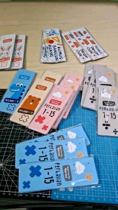 Kartu Mainan Anak Edukatif: Mrronies - Flash Card Perkalian Custom Nama & Hapalan Kartu Mainan Anak Edukatif Dinosaurus C2