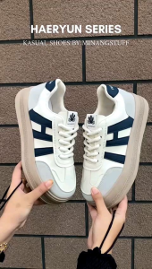 Minangstuff.id Haeryun Sepatu Sneakers Wanita Korea Import Stylish Terbaru 2025