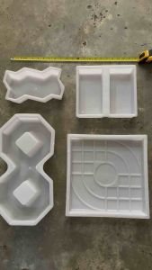 แม่พิมพ์ปูนทางเดิน แม่พิมพ์ทำคอนกรีต ปูนซีเมนต์DIY ทำทางเดิน