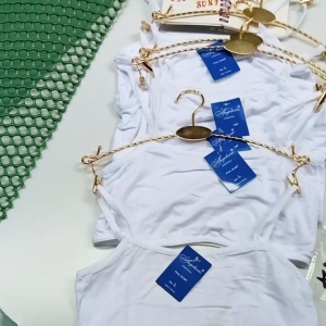 Áo lá ngắn combo 5 áo lót học sinh 2 lớp chất cotton xịn có giãn thấm hút mã ALN